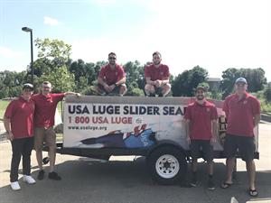 U.S. Venture, a sponsor of USA Luge, promotes free slider search recruitment event in Milwaukee
